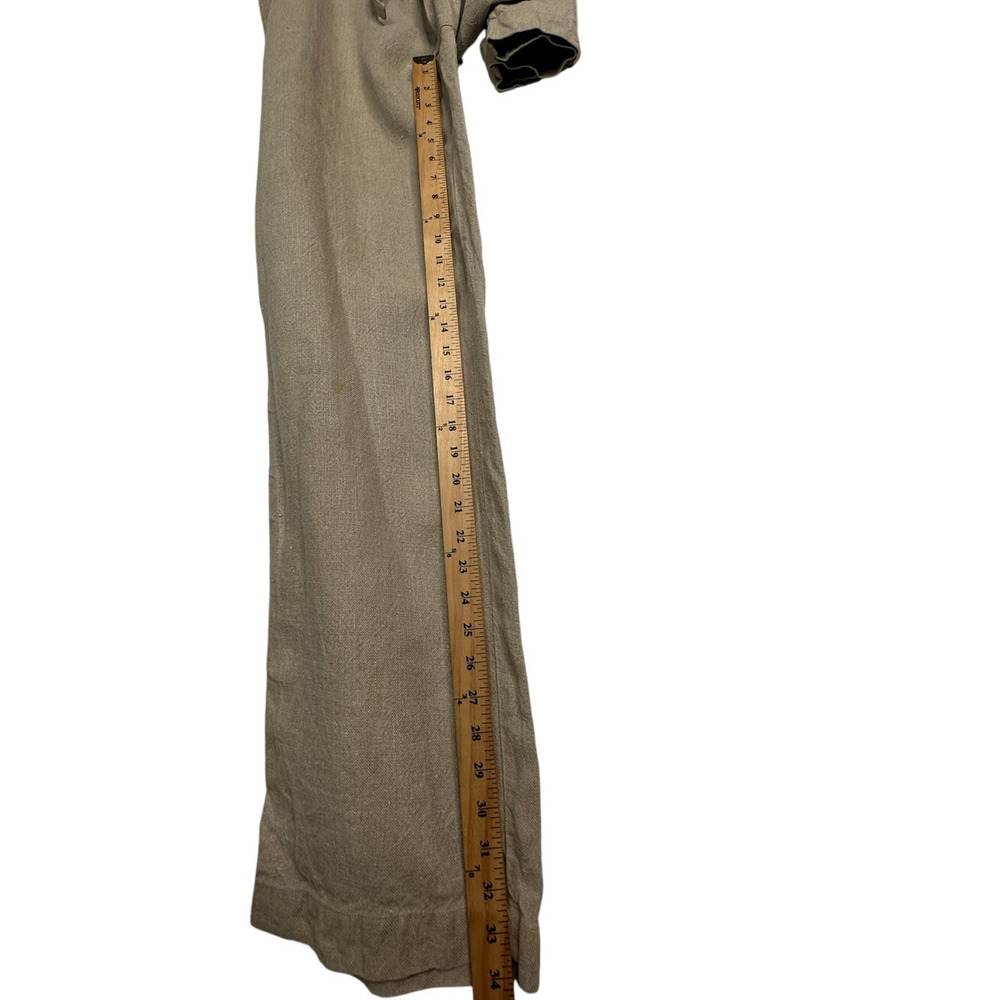 Polo Ralph Lauren 38x34 Drawstring LINEN Pants $479 Straight Leg Big&Tall Tan - Picture 7 of 7